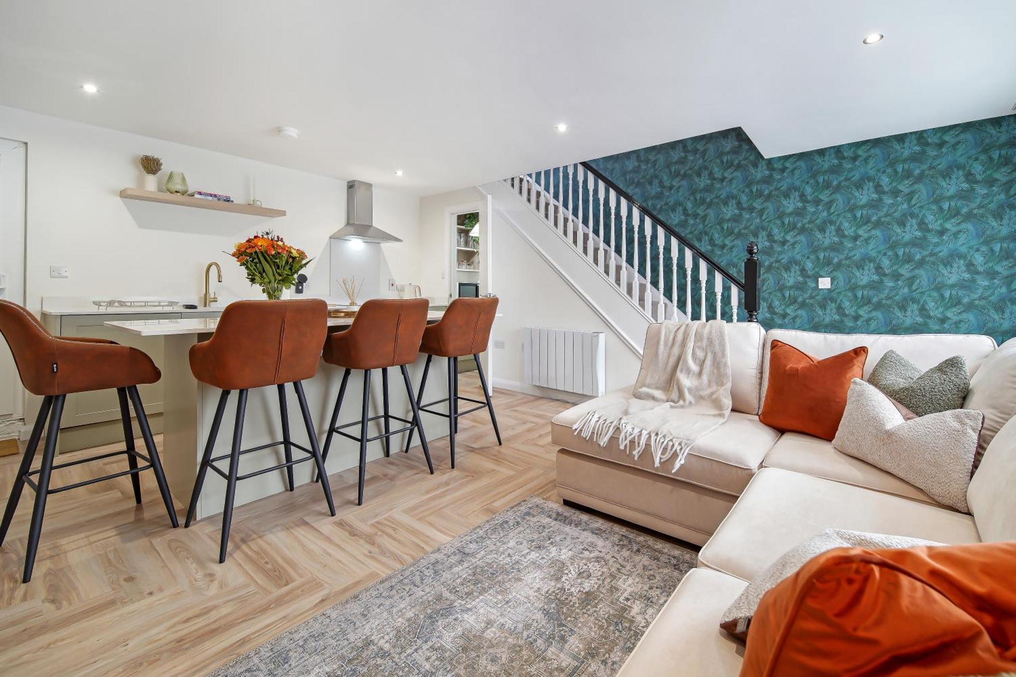 Apartamento The Burrow Sion Mills Exterior foto