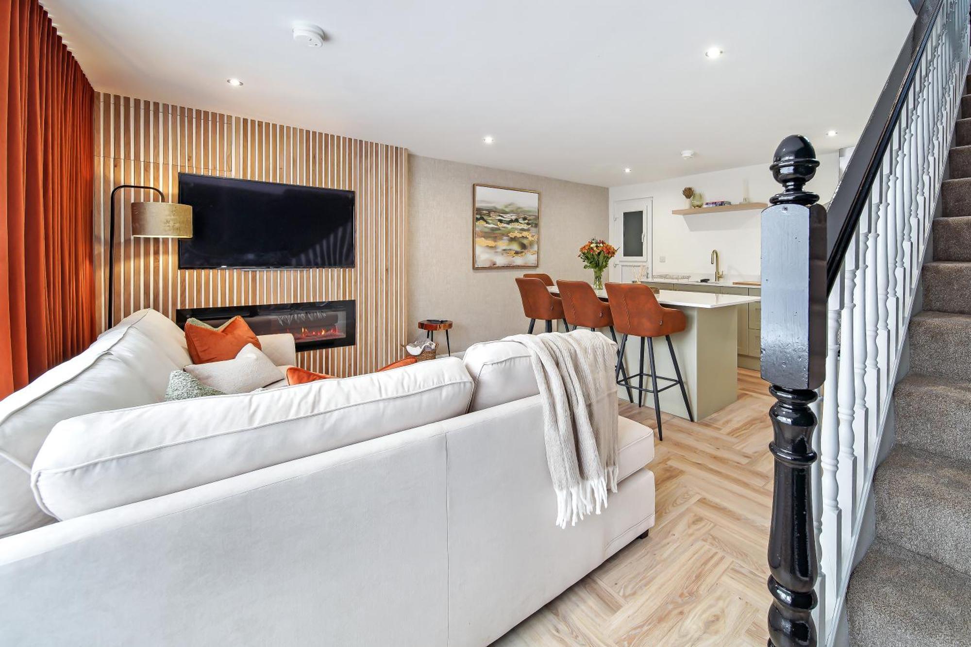 Apartamento The Burrow Sion Mills Exterior foto