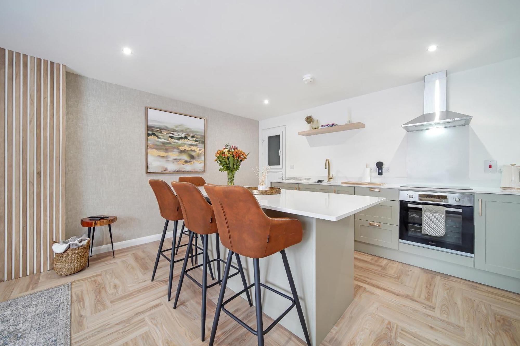 Apartamento The Burrow Sion Mills Exterior foto